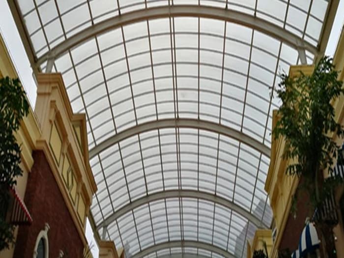 阿克苏屋面网架顶棚吊装方案