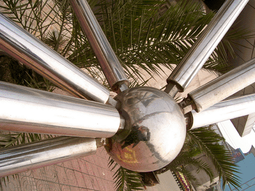 阿克苏不锈钢螺栓球网架